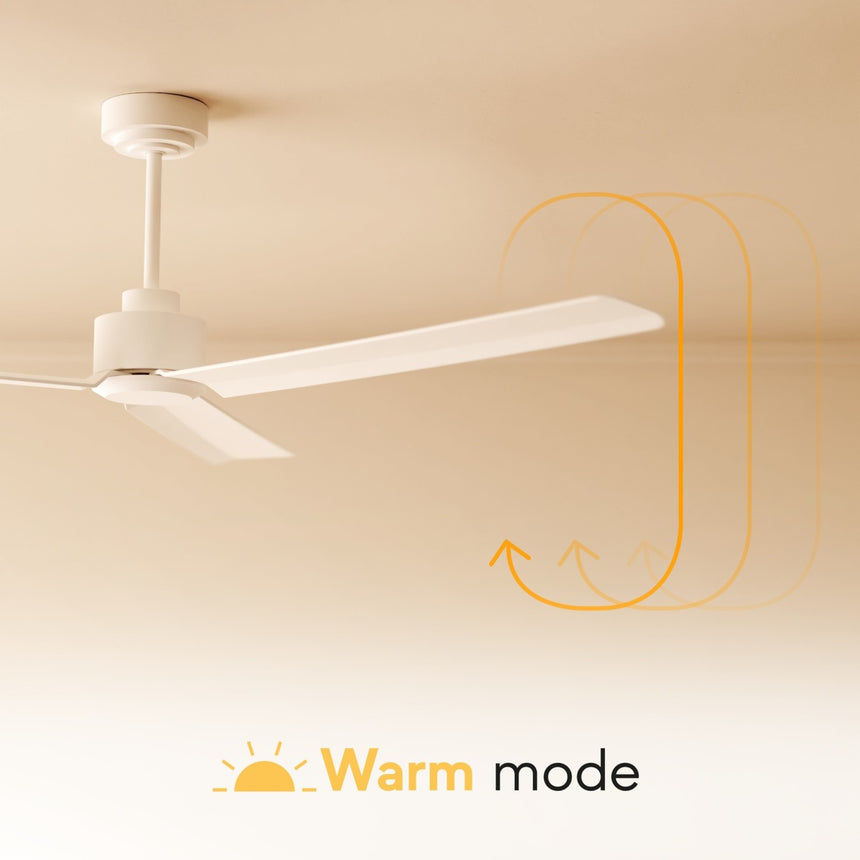 Ventilador de techo Sulion Anne 127cm blanco motor DC con mando temporizador 2245096 — vista 5