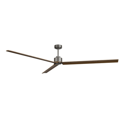 Ventilador de techo Sulion Anne grafito, mate, palas madera oscura 2247991