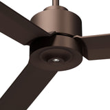 Ventilador de techo con luz Sulion Anne 160cm LED marrón óxido motor DC CCT regulable — vista 4