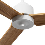 Ventilador de techo con luz Sulion Anne 160cm LED blanco y madera media motor DC CCT — vista 4