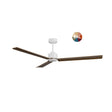 Ventilador de techo Sulion Anne madera blanco Ø132cm 2308746
