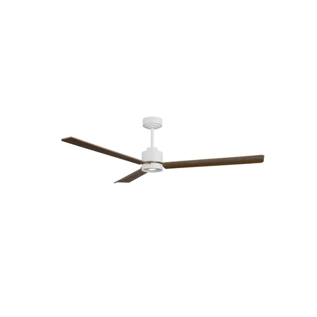 Ventilador de techo Sulion Anne blanco, mate, palas madera oscura 2245348