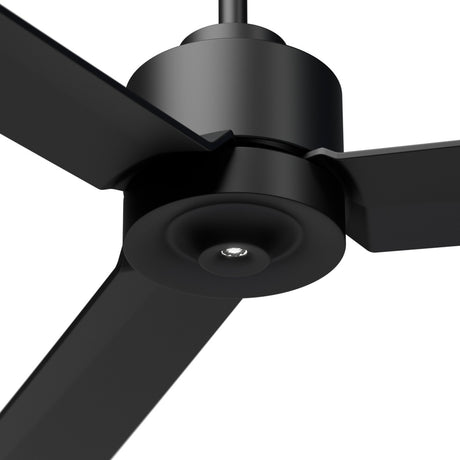 Ventilador de techo con luz Sulion Anne 160cm LED negro motor DC CCT regulable — vista 4