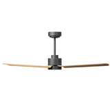Ventilador de techo Sulion Anne grafito, mate, palas madera media 2211251