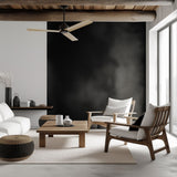 Ventilador de techo Sulion Anne 127cm negro y madera clara motor DC — vista 2