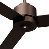 Ventilador de techo con luz Sulion Anne 127cm LED marrón óxido motor DC CCT regulable — vista 2