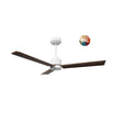 Ventilador de techo con luz Sulion Anne LED madera blanco CCT Ø132cm 2309477