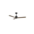 Ventilador de techo con luz Sulion Anne 127cm LED negro y madera oscura motor DC CCT 2245744 — vista 2