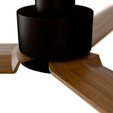 Ventilador de techo Sulion Anne 127cm marrón óxido y madera oscura motor DC — vista 2