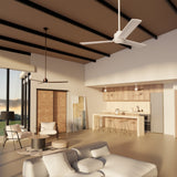 Ventilador de techo Sulion Anne 160cm blanco motor DC con mando temporizador — vista 2