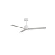 Ventilador Sulion Anne M blanco palas blancas sin luz