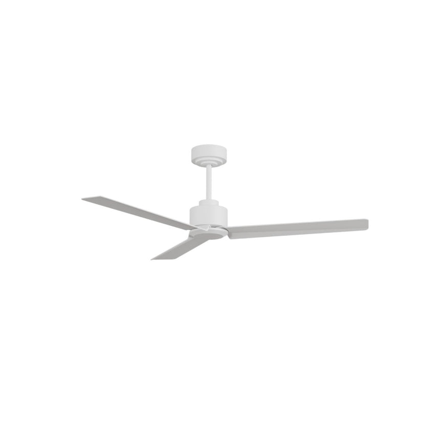 Ventilador Sulion Anne M blanco palas blancas sin luz