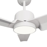 Ventilador de techo con luz Sulion Anne 127cm LED blanco motor DC CCT regulable — vista 4