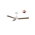 Ventilador de techo con luz Sulion Anne LED madera blanco CCT Ø132cm 2309057