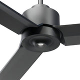 Ventilador de techo con luz Sulion Anne 220cm LED gris grafito motor DC CCT regulable — vista 4