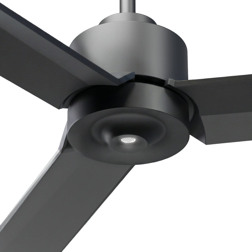 Ventilador de techo con luz Sulion Anne 220cm LED gris grafito motor DC CCT regulable — vista 4