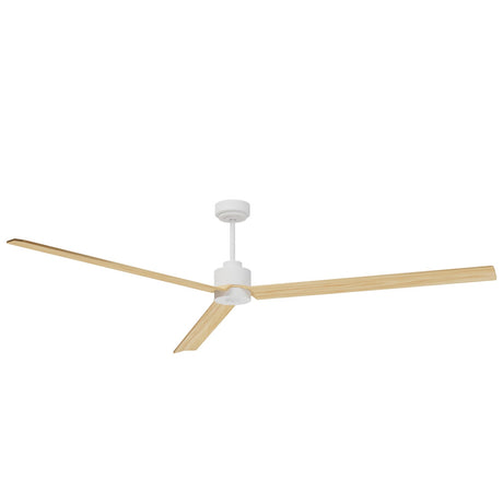 Ventilador de techo Sulion Anne blanco, mate, palas madera clara 2235295