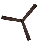 Ventilador de techo con luz Sulion Anne 160cm LED marrón óxido motor DC CCT regulable — vista 5