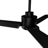 Ventilador de techo Sulion Anne 160cm negro motor DC con mando temporizador — vista 3