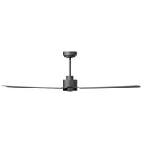 Ventilador de techo con luz Sulion Anne 160cm LED gris grafito motor DC CCT regulable — vista 3