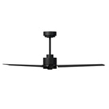 Ventilador de techo con luz Sulion Anne 127cm LED negro motor DC CCT regulable — vista 4