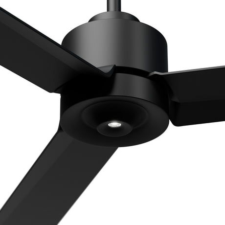 Ventilador de techo con luz Sulion Anne 127cm LED negro motor DC CCT regulable — vista 3
