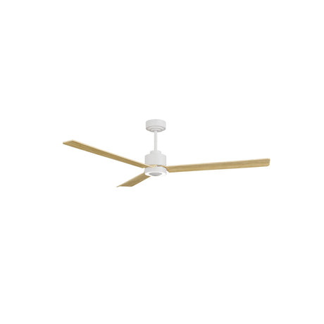 Ventilador de techo Sulion Anne blanco, mate, palas madera clara 2308944
