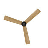 Ventilador de techo con luz Sulion Anne 127cm LED gris grafito y madera clara motor DC — vista 5