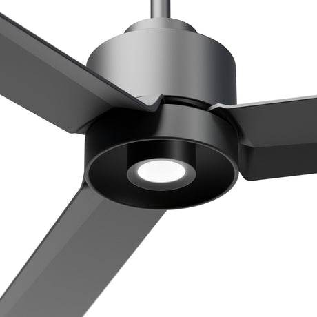 Ventilador de techo con luz Sulion Anne 127cm LED gris grafito motor DC CCT regulable — vista 4