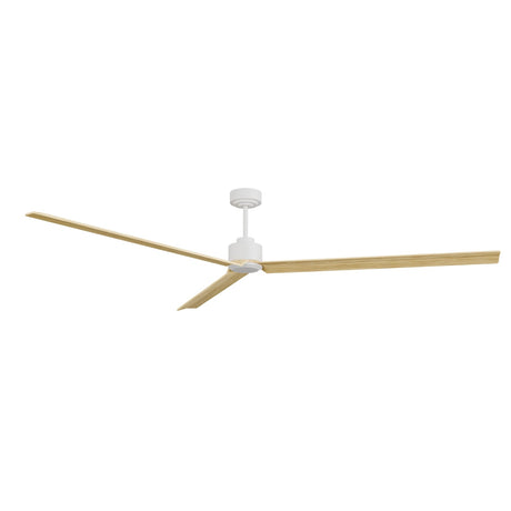 Ventilador de techo Sulion Anne blanco, mate, palas madera clara 2246543