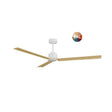 Ventilador de techo Sulion Anne madera blanco Ø132cm 2308722