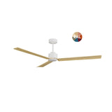 Ventilador de techo Sulion Anne madera blanco Ø132cm 2308722
