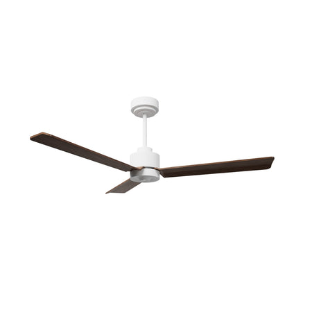 Ventilador de techo Sulion Anne blanco, mate, palas madera oscura 2247946