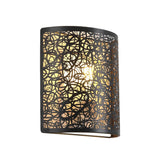 AJP GRASSE 10908 APLIQUE GRASSE NEGRO-ORO 1 X 60W E-27
