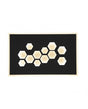 AJP Aplique LED Dembe Negro LED 18w 1900lm 3000k AJP11385