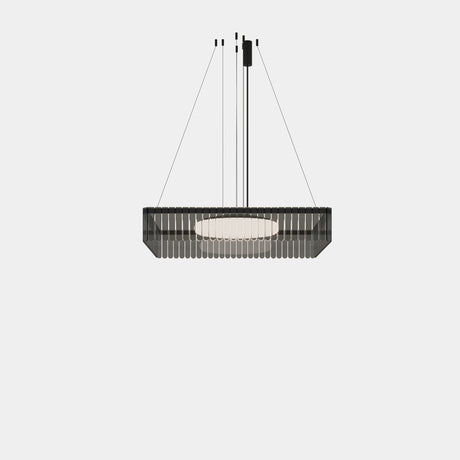 Lámpara de techo colgante LedsC4 Scarlett Square Pendant Individual x SQPI-C00-SD0000-OSV