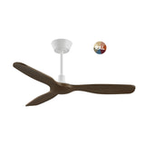 Ventilador de techo Sulion Balcony Neo madera blanco apto exterior IP44 Ø107cm 2308814