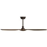 Ventilador de techo Sulion Balcony Neo 142cm marrón y madera oscura motor DC con mando — vista 3