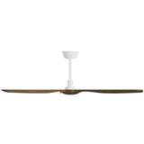 Ventilador de techo Sulion Balcony Neo 142cm motor DC blanco y madera oscura — ref. 2248691 (3)