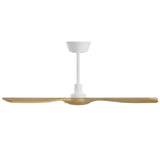 Ventilador de techo Sulion Balcony Neo 107cm blanco y madera media motor DC con mando — vista 3