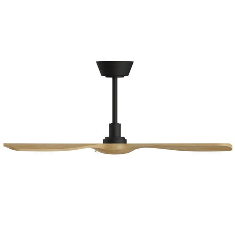 Ventilador de techo Sulion Balcony Neo 107cm negro y madera media motor DC con mando — vista 3