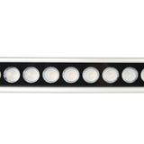 Bañador de pared Sulion Penn LED aluminio apto exterior IP66 18W 102795
