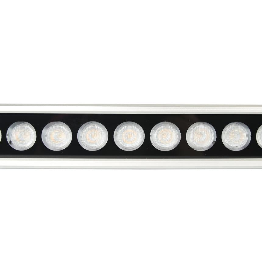 Bañador de pared Sulion Penn LED aluminio apto exterior IP66 18W 102795