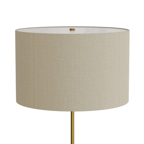 Lámpara de sobremesa Sulion Basic Stylo LED E27 metal tela natural 40W 2182162