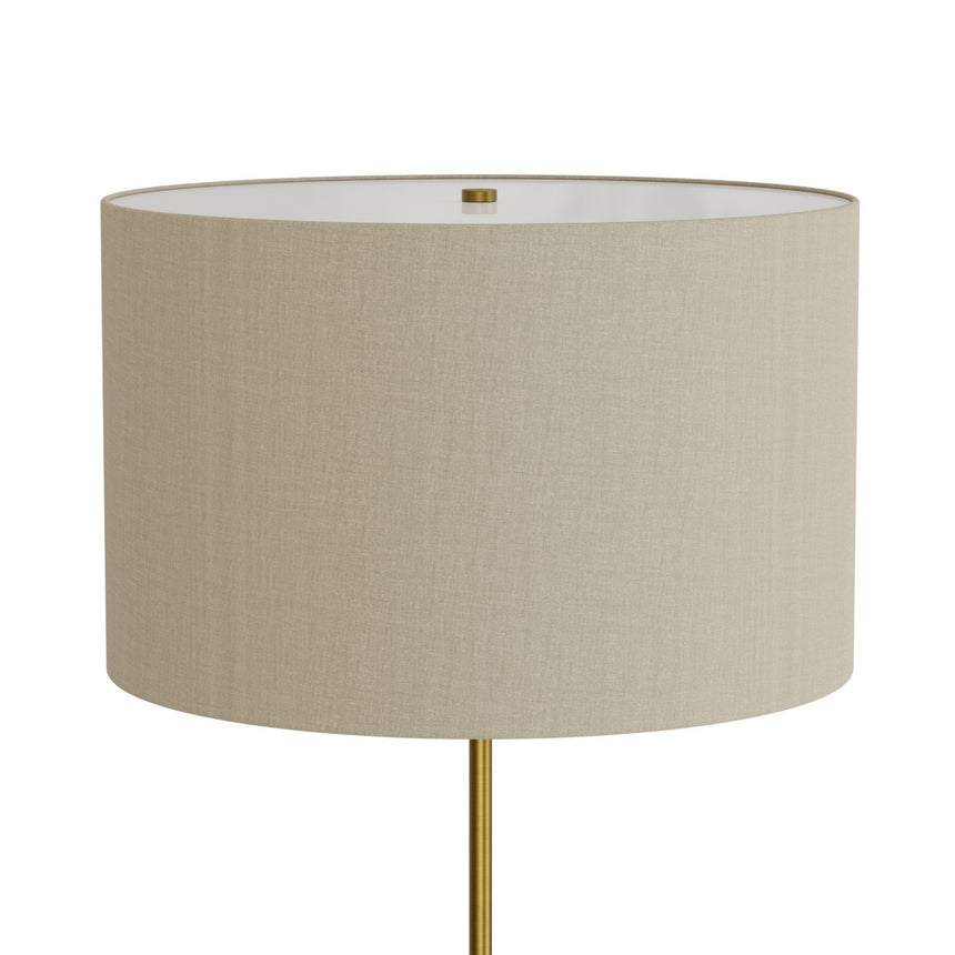 Lámpara de sobremesa Sulion Basic Stylo LED E27 metal tela natural 40W 2182162