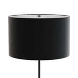 Lámpara de sobremesa Sulion Basic Stylo LED E27 metal tela negro 40W 2173597