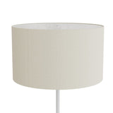 Lámpara de pie Sulion Basic Stylo LED E27 tela blanco con pantalla 40W 2182131