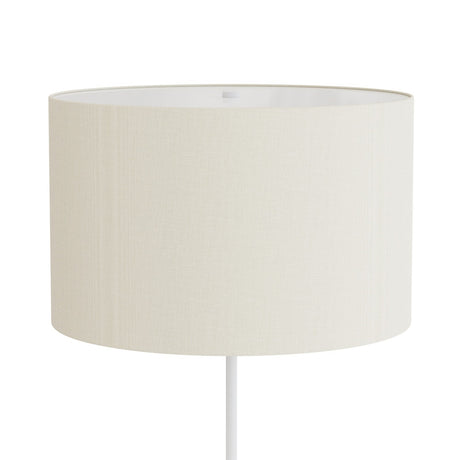 Lámpara de sobremesa Sulion Basic Stylo LED E27 metal tela blanco 40W 2182155