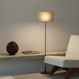 Lámpara de pie Sulion Basic Stylo LED E27 tela natural con pantalla 40W 2182148