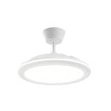 Ventilador de techo con luz Sulion Bombay Estilo 89cm LED blanco y lechoso motor DC 223942 — vista 3